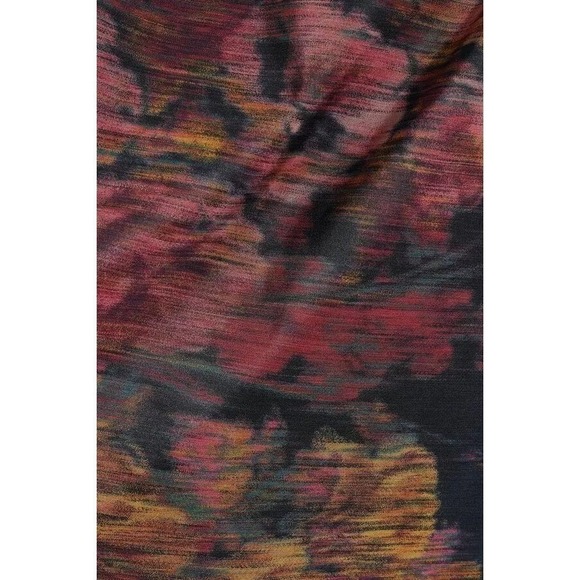 Ulla Johnson Leyna Gathered Printed Taffeta Midi Dress Floral Open Back Size 2 - Picture 6 of 15